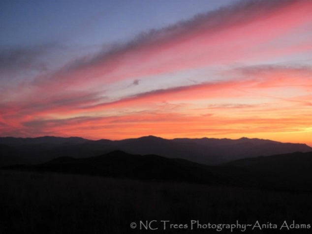 Sunset Max Patch - October 2011